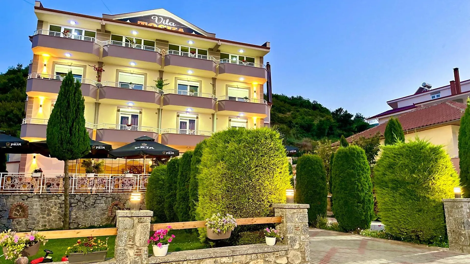Hotel Vila Toska Piskupat Albanien